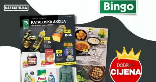 Bingo kataloška akcija【SNIŽENJE do 50%】katalog sniženja 13-25.9.2022.