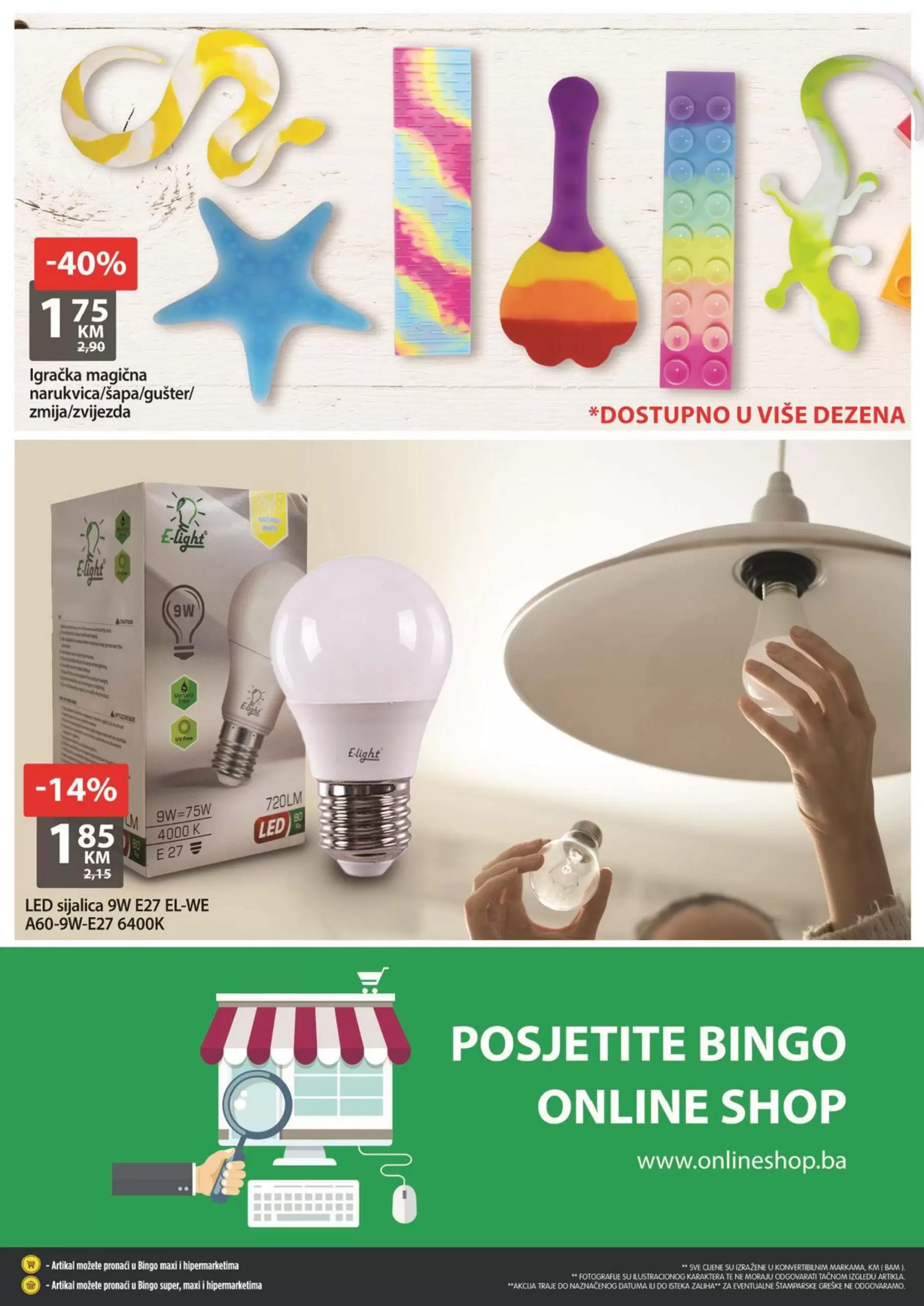Bingo VIKEND AKCIJA 22-25.9.2022. katalog sniženja do 46%!