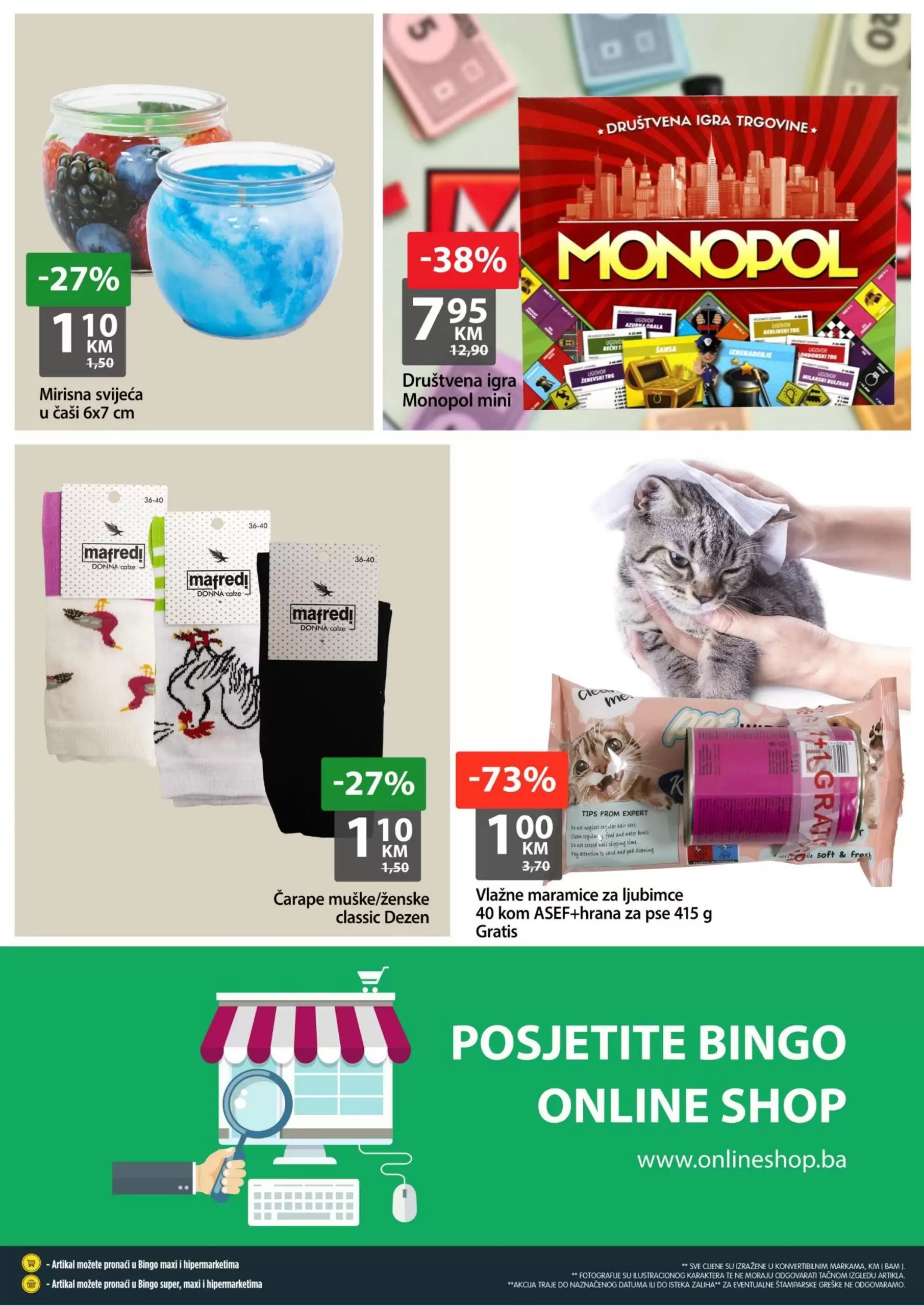 Bingo vikend akcija - SNIŽENJE do 73% 💰 katalog 15-18.9.2022 - KRALJ DOBRIH CIJENA 👑