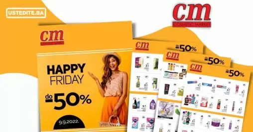 cm Happy Friday SNIŽENJE do 50% - 9.9.2022