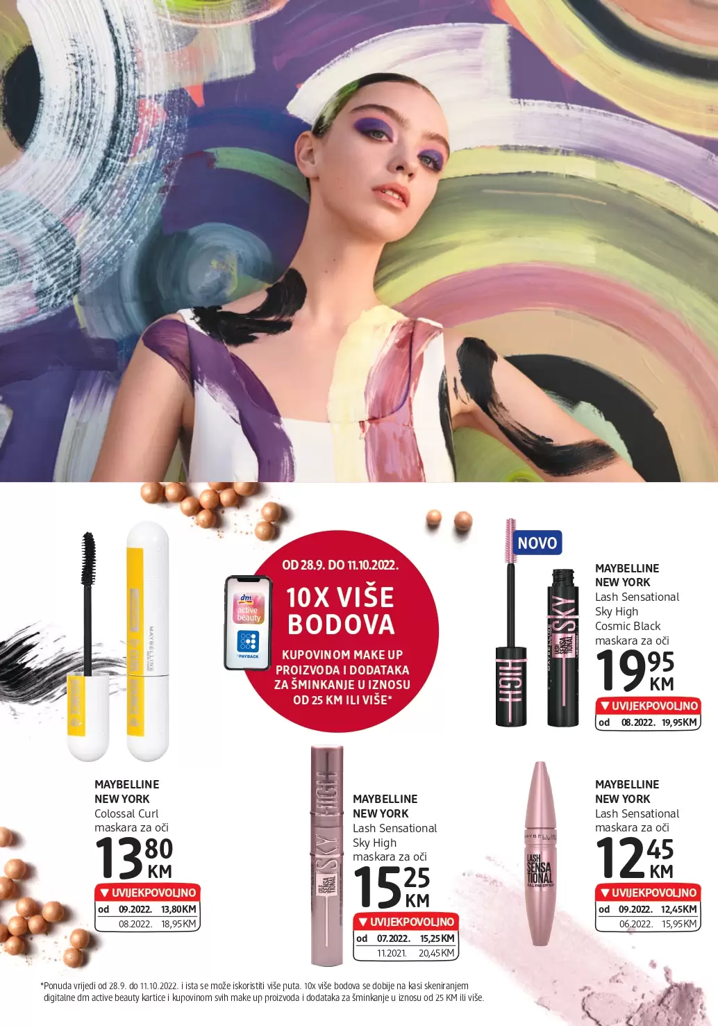 dm Katalog UVIJEKPOVOLJNO - akcija sniženja 28.9-11.10.2022.