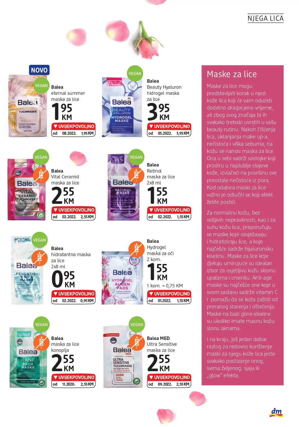 dm Katalog UVIJEKPOVOLJNO - akcija sniženja 28.9-11.10.2022.