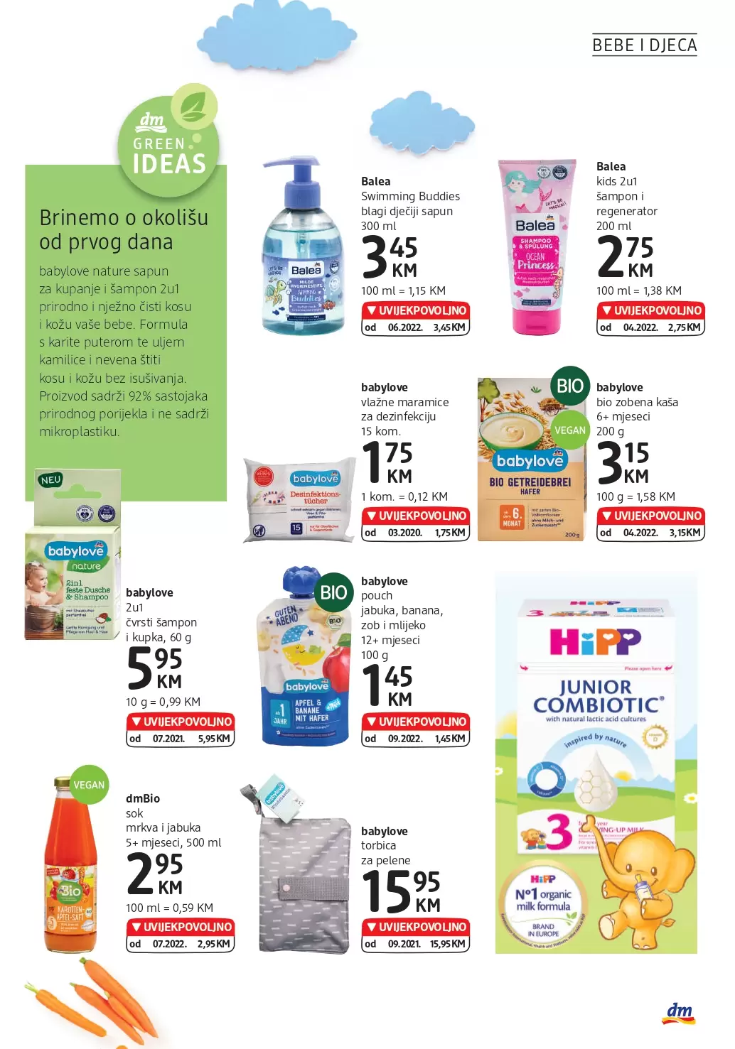 dm Katalog UVIJEKPOVOLJNO - akcija sniženja 28.9-11.10.2022.