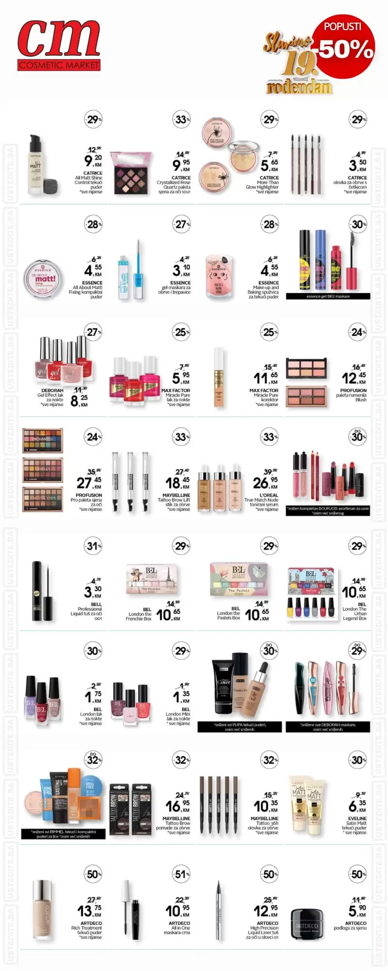 cm Rođendanski petak 7.10. 🎂 SNIŽENJE -50% 🥳