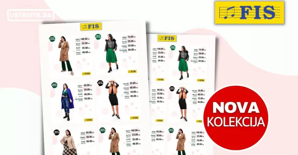 Fis NOVA KOLEKCIJA odjece i obuce jesen 2022