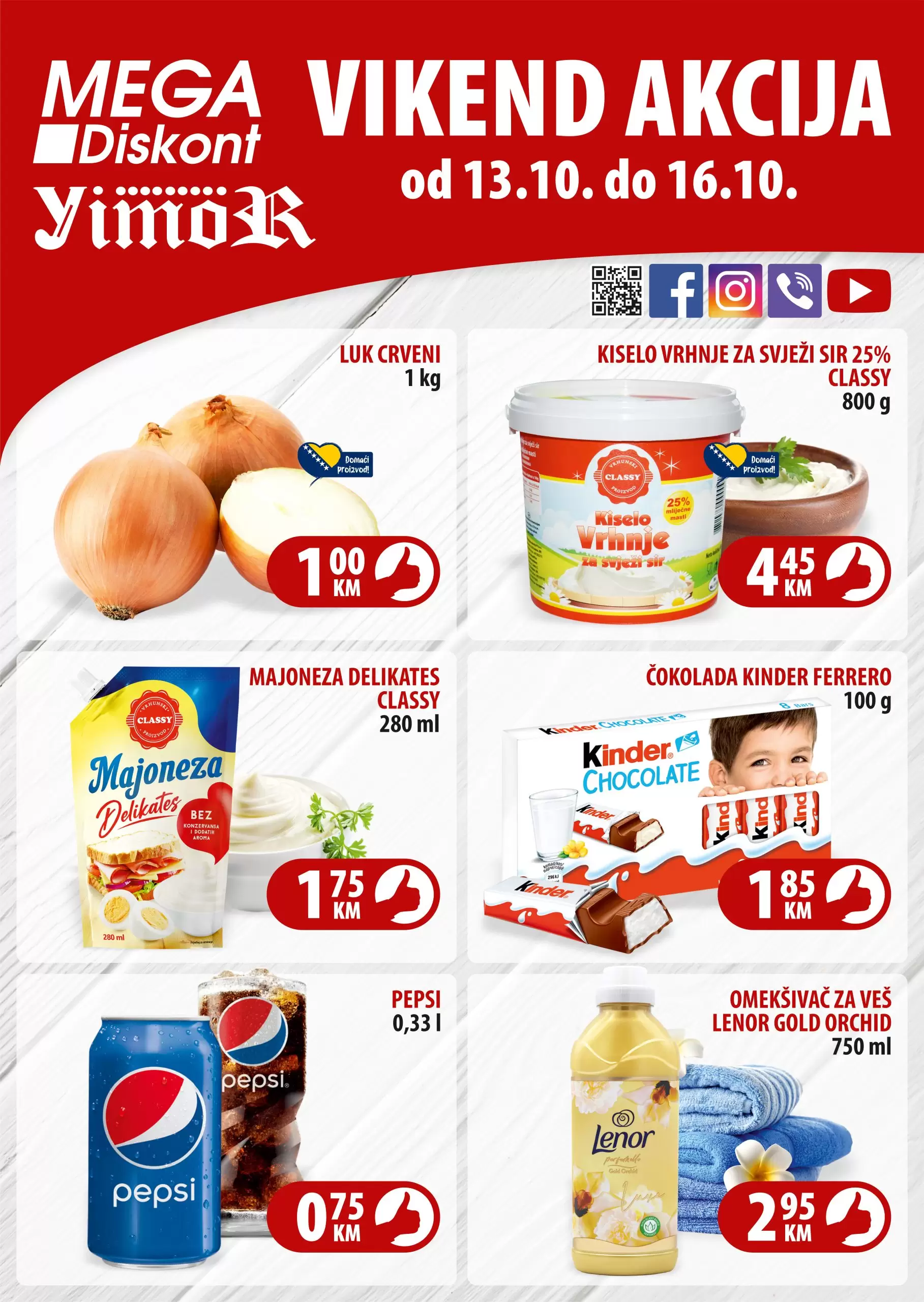 Mega Diskont vikend akcija 13-16.10.2022.