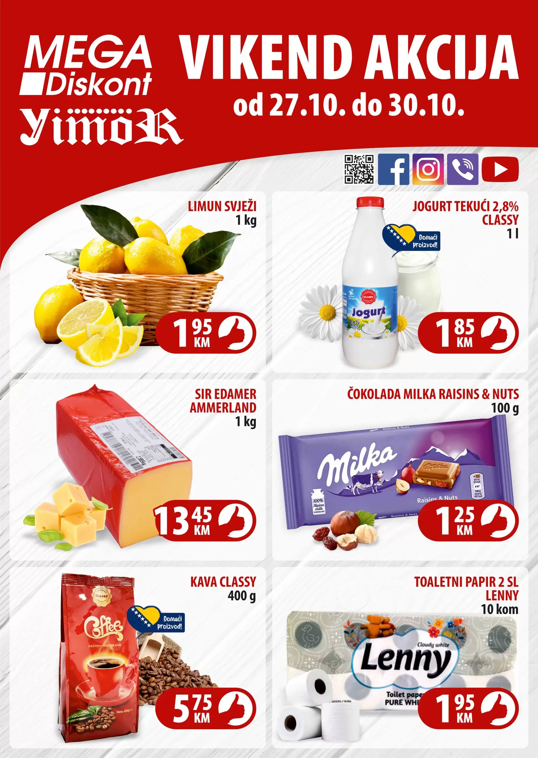 Mega Diskont vikend akcija 27-30.10.2022.