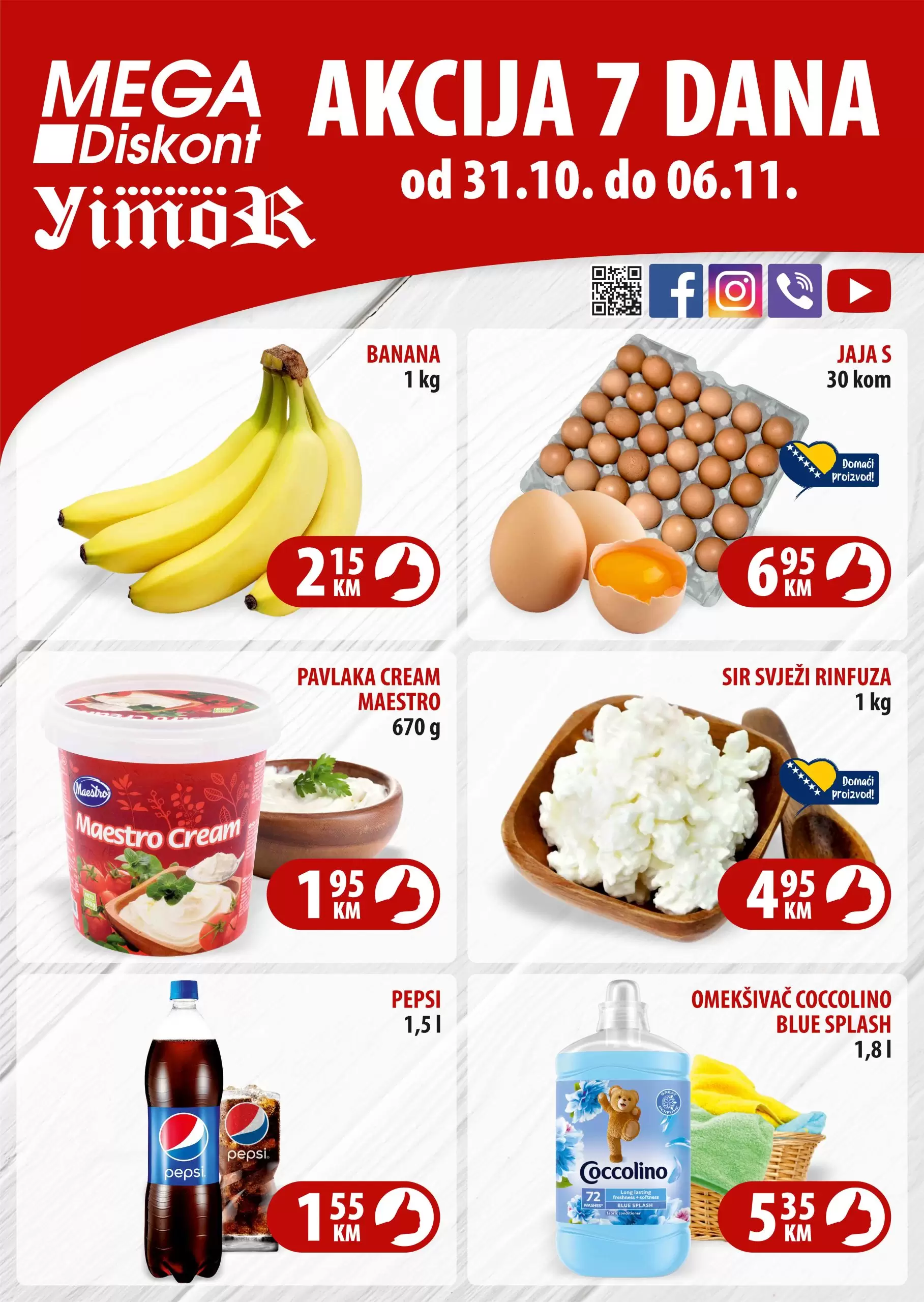 Mega Diskont AKCIJA 7 dana 31.10-6.11.2022.