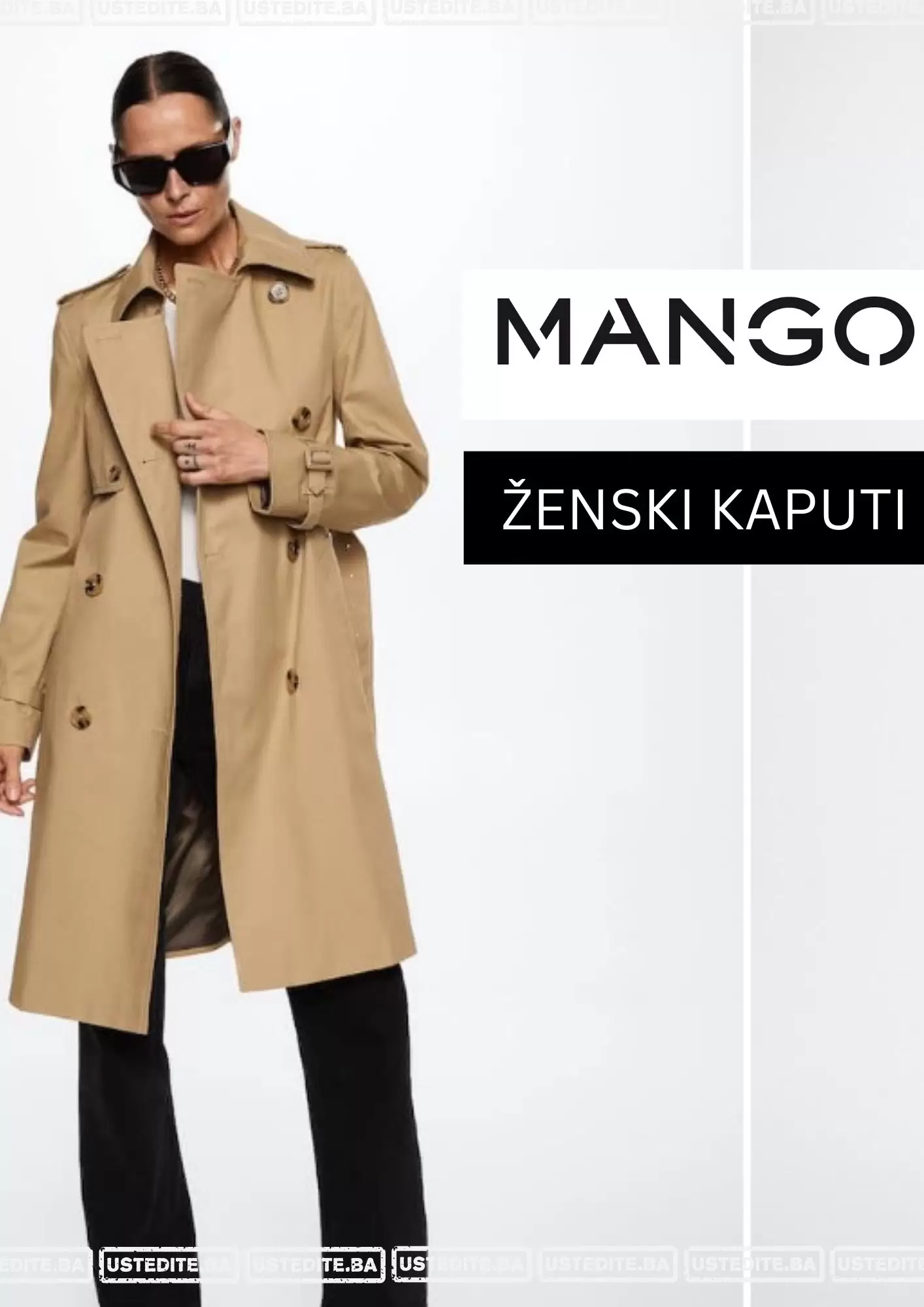Mango BiH ŽENSKI KAPUTI - oktobar 2022