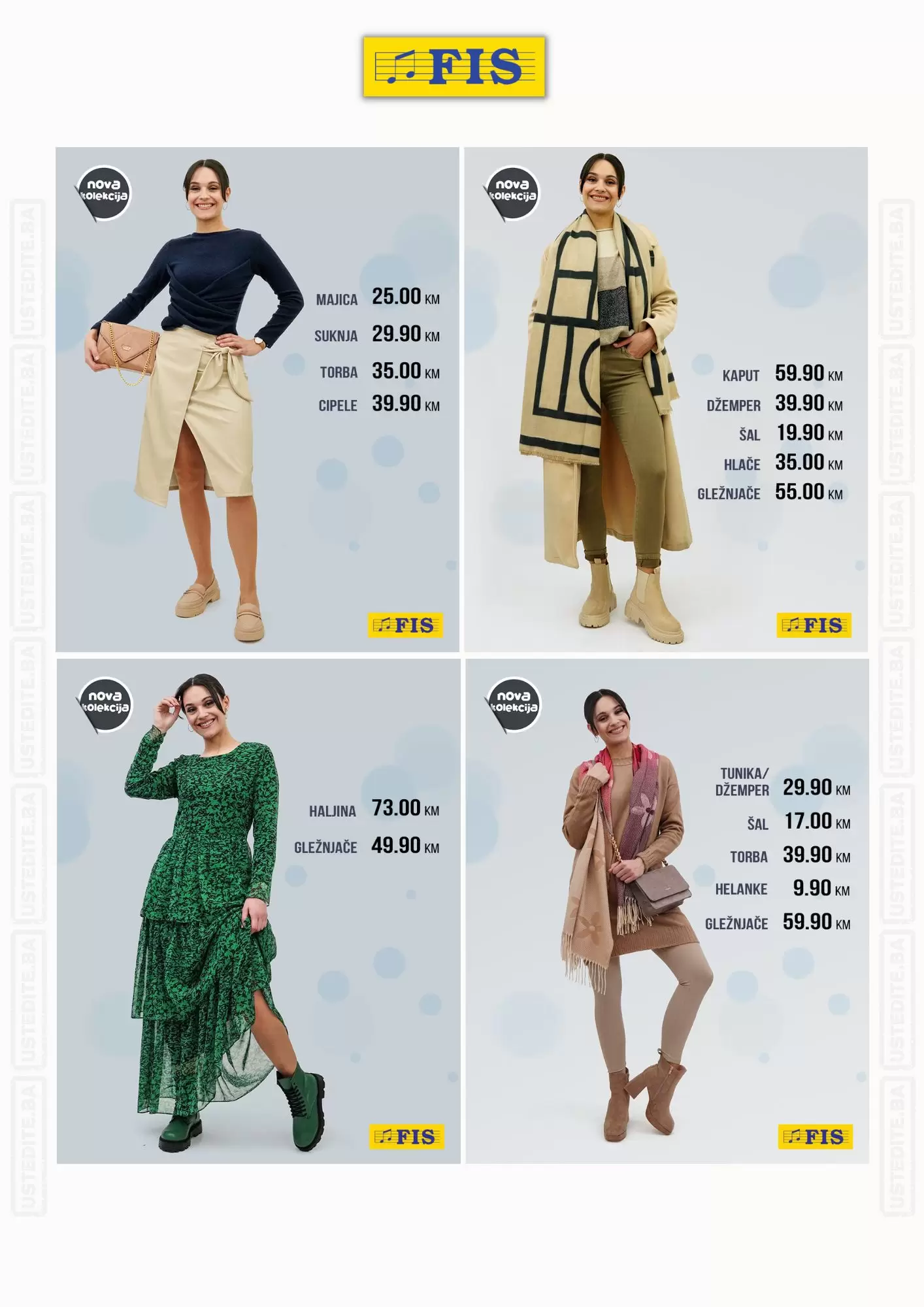 Fis NOVA KOLEKCIJA odjeće NOVEMBAR 2022