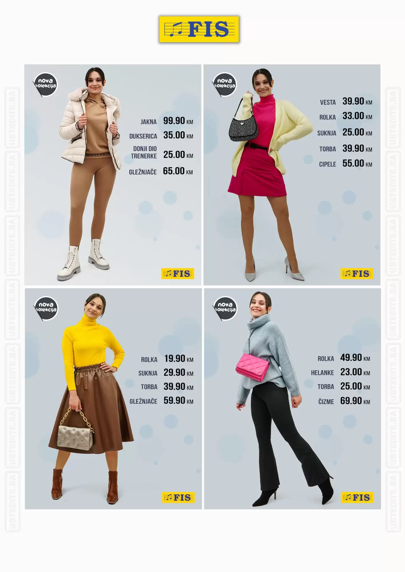 Fis NOVA KOLEKCIJA odjeće NOVEMBAR 2022