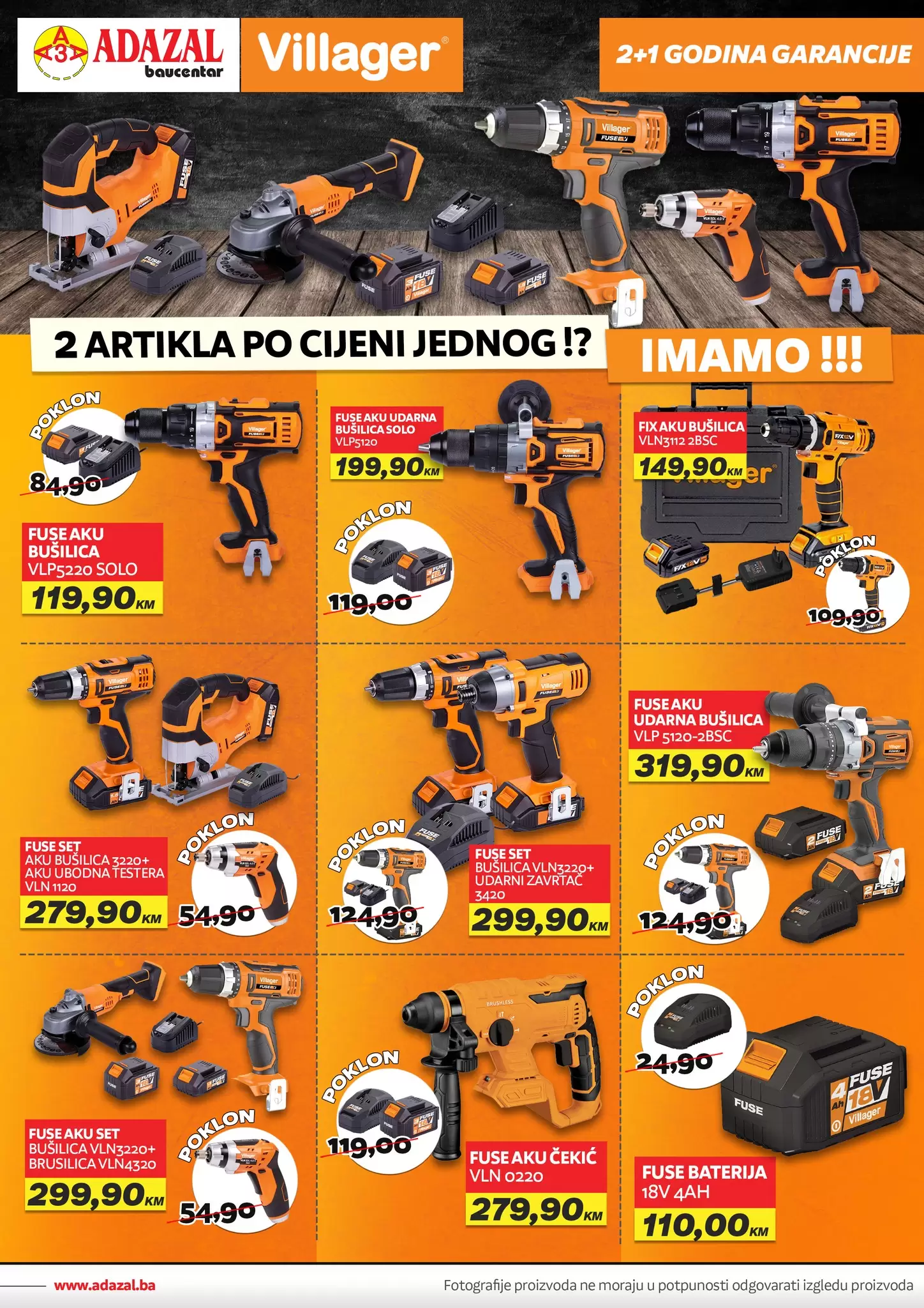 Adazal katalog VILLAGER 🔥 1+1 GRATIS 