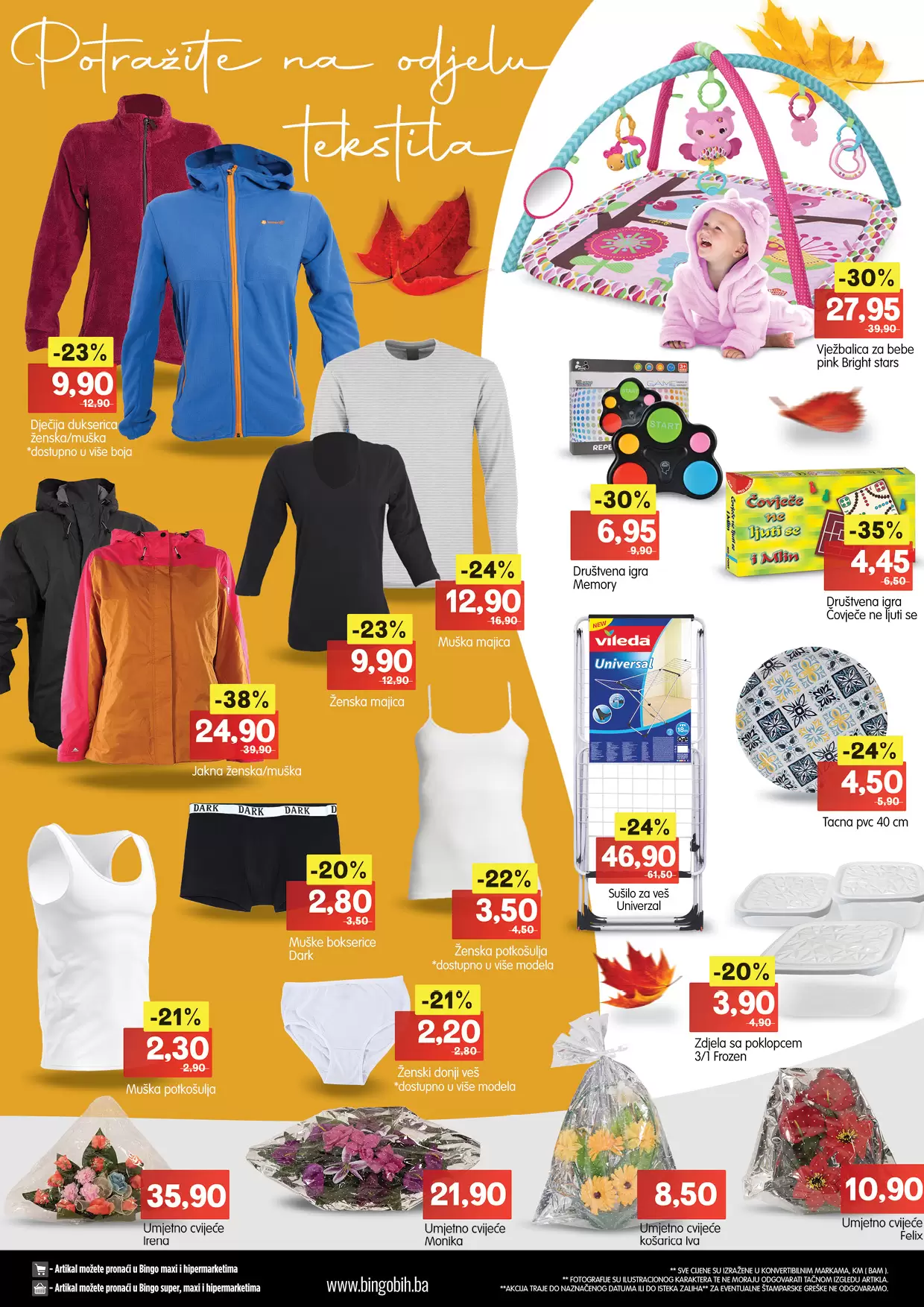 Bingo katalog【SNIŽENJE do 48%】akcija sniženja 14-16.10.2022