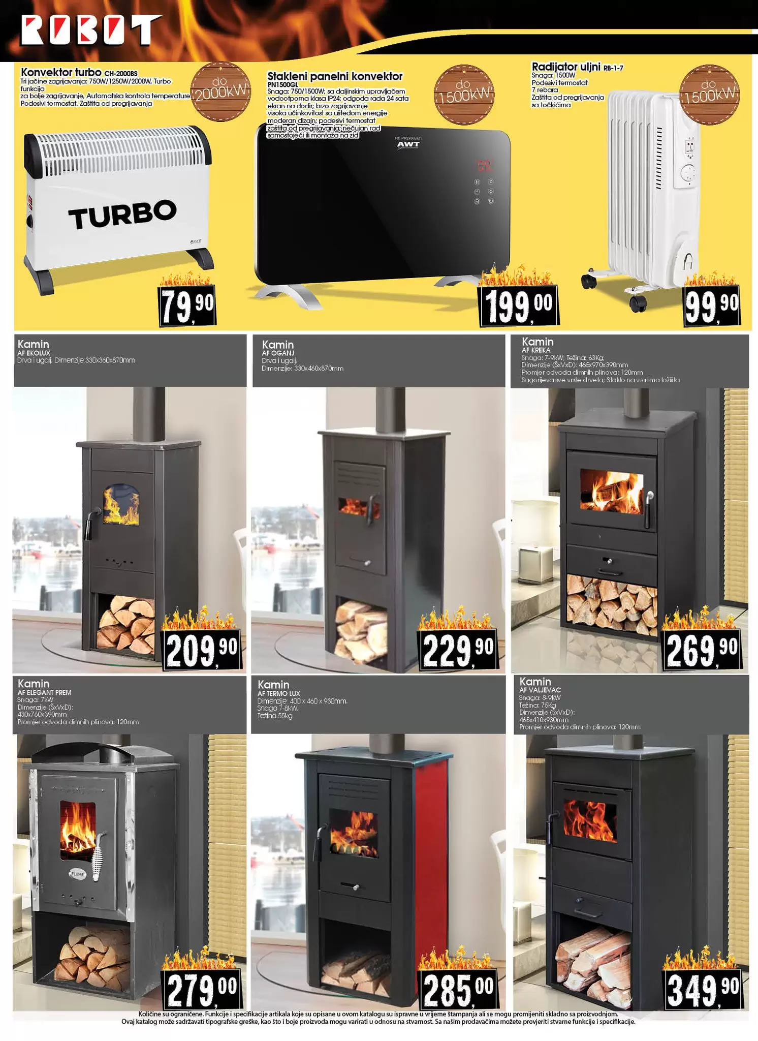 Robot katalog GRIJANJE - akcija sniženja 3-16.10.2022.