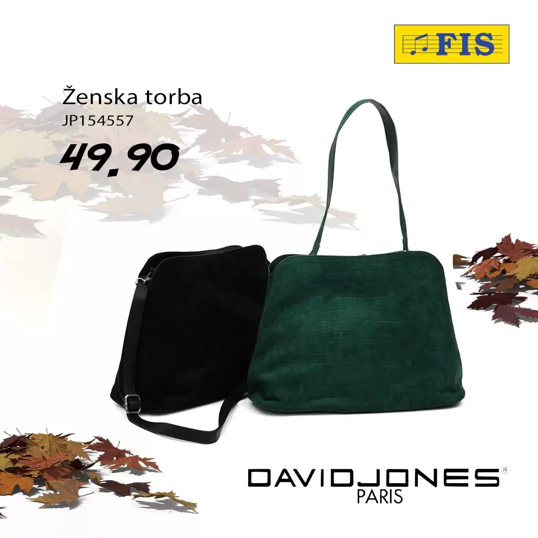 Fis DAVID JONES torbe - VEĆ od 45 KM - oktobar 2022