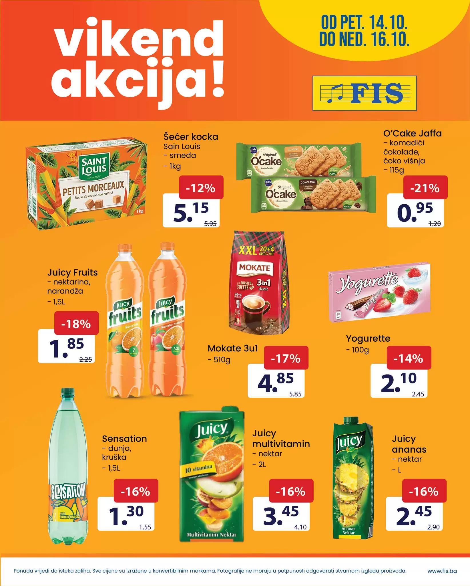 Fis vikend akcija ▷ POPUSTI do 40% 14-16.10.2022.