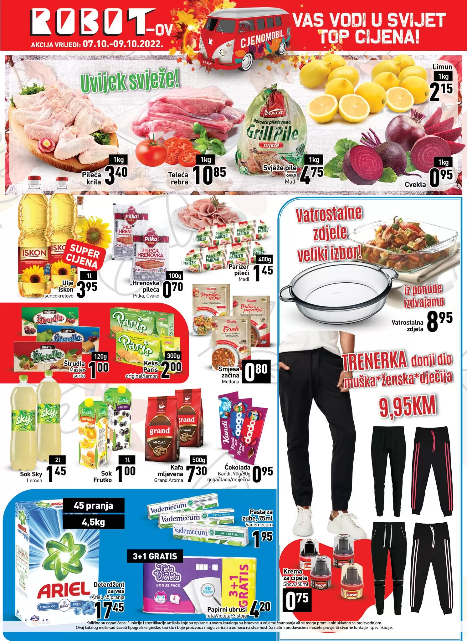 Robot vikend akcija 7-9.10.2022.