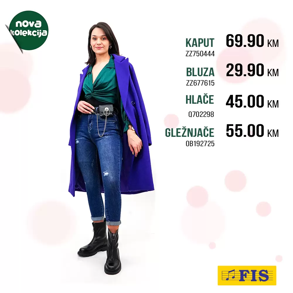 Fis NOVA KOLEKCIJA odjece i obuce jesen 2022
