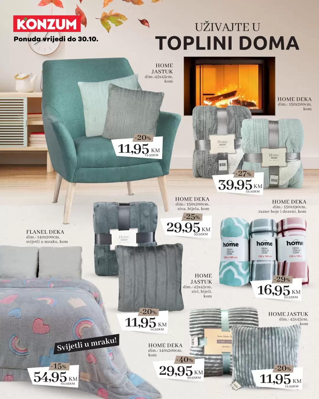 Konzum SUPER AKCIJA do 30.10.2022.