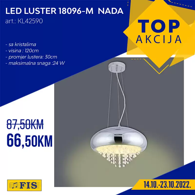 Fis TOP AKCIJA za TOP ARTIKLE 14-23.10.2022. godine