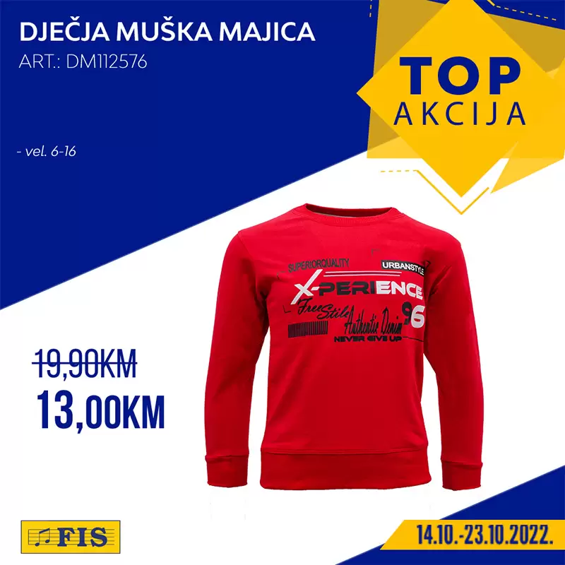 Fis TOP AKCIJA za TOP ARTIKLE 14-23.10.2022. godine