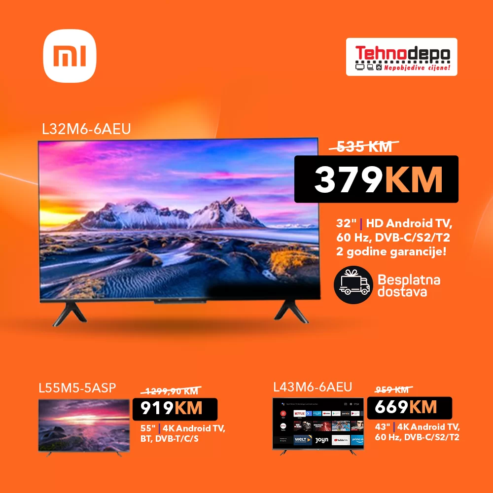 Tehnodepo NAJNIŽE CIJENE TELEVIZORA