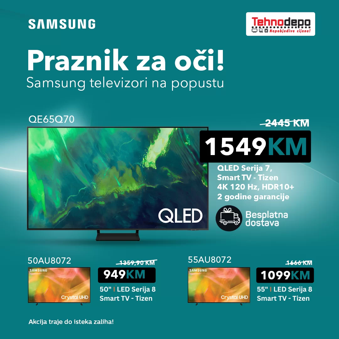 Tehnodepo NAJNIŽE CIJENE TELEVIZORA