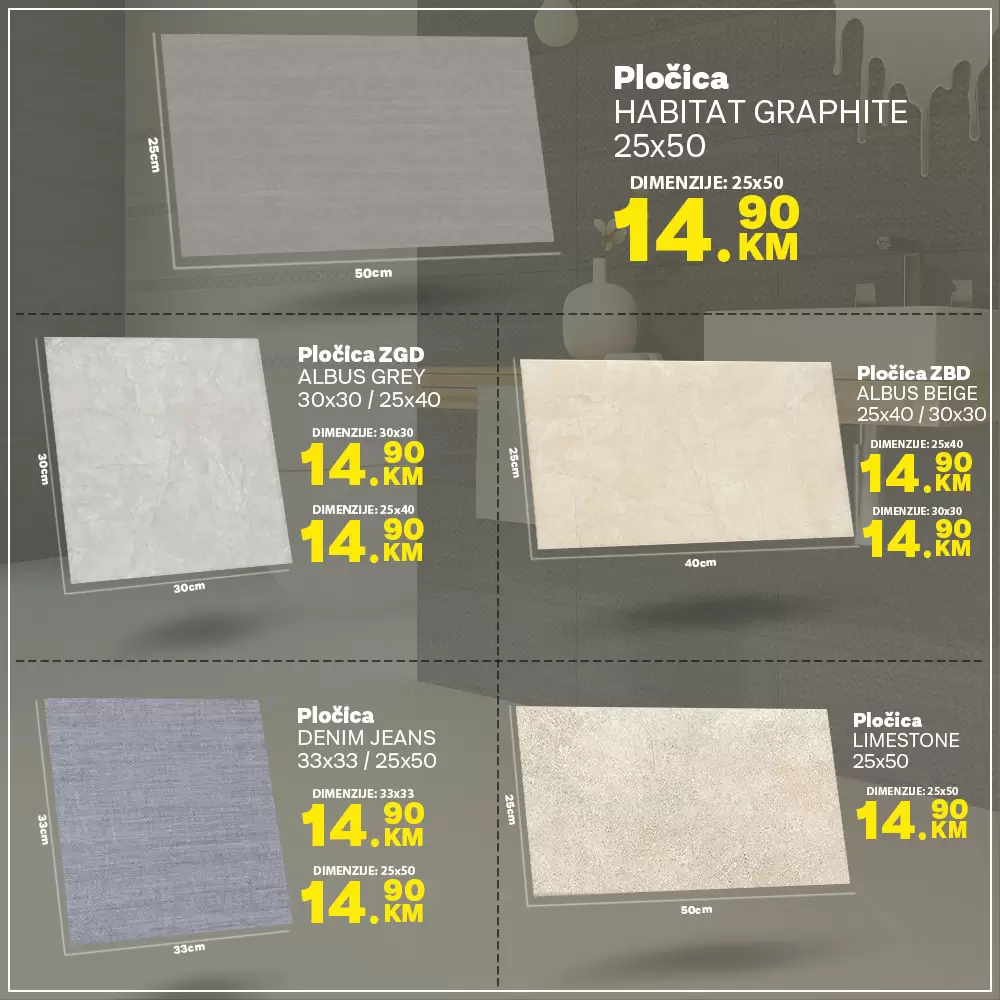 Adazal katalog PLOČICE / CERESIT super akcija - oktobar 2022