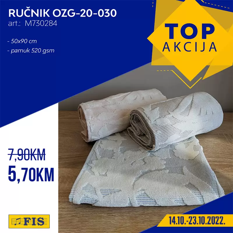 Fis TOP AKCIJA za TOP ARTIKLE 14-23.10.2022. godine