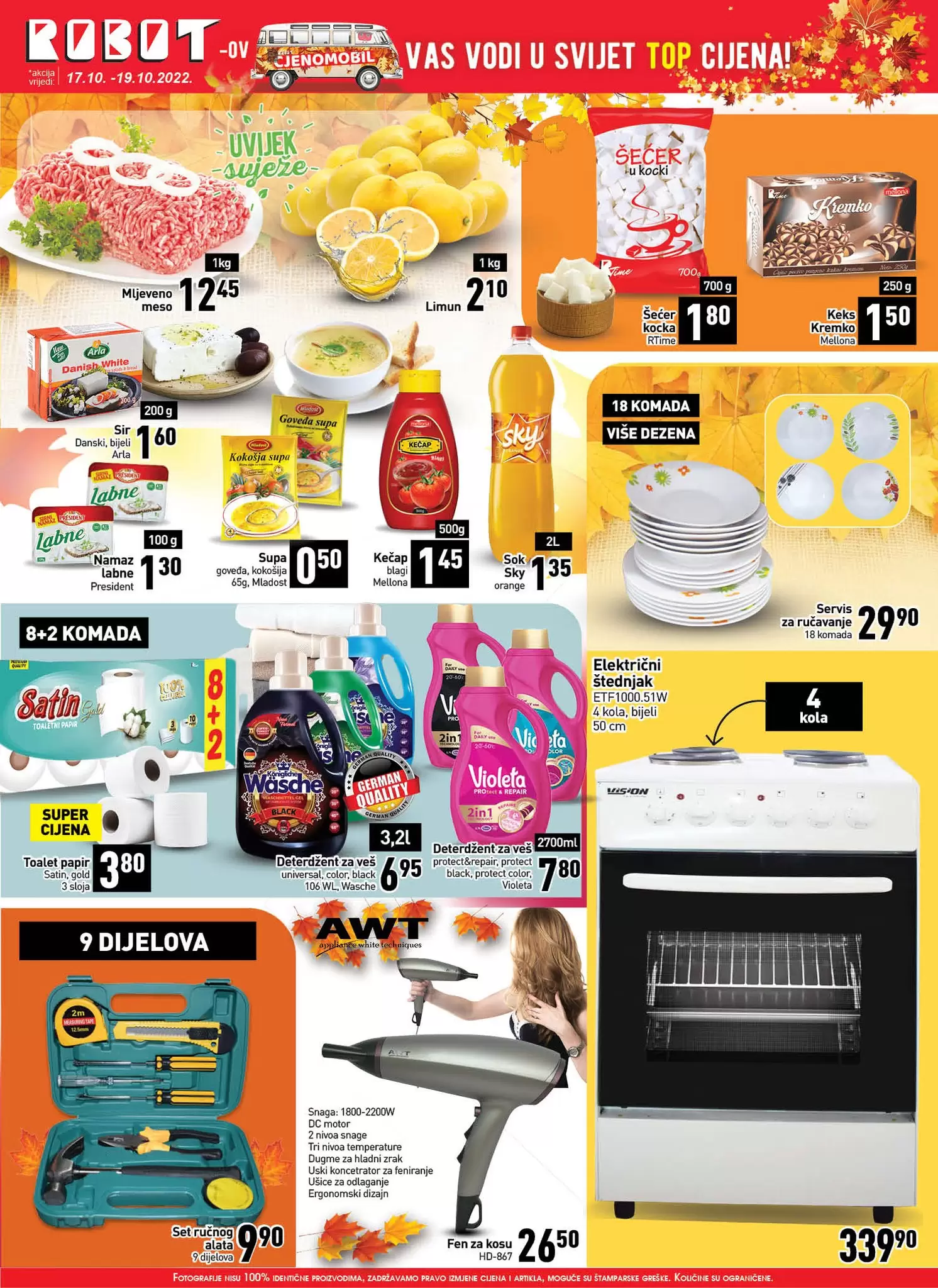 Robot AKCIJA - NISKE CIJENE 17-19.10.2022.