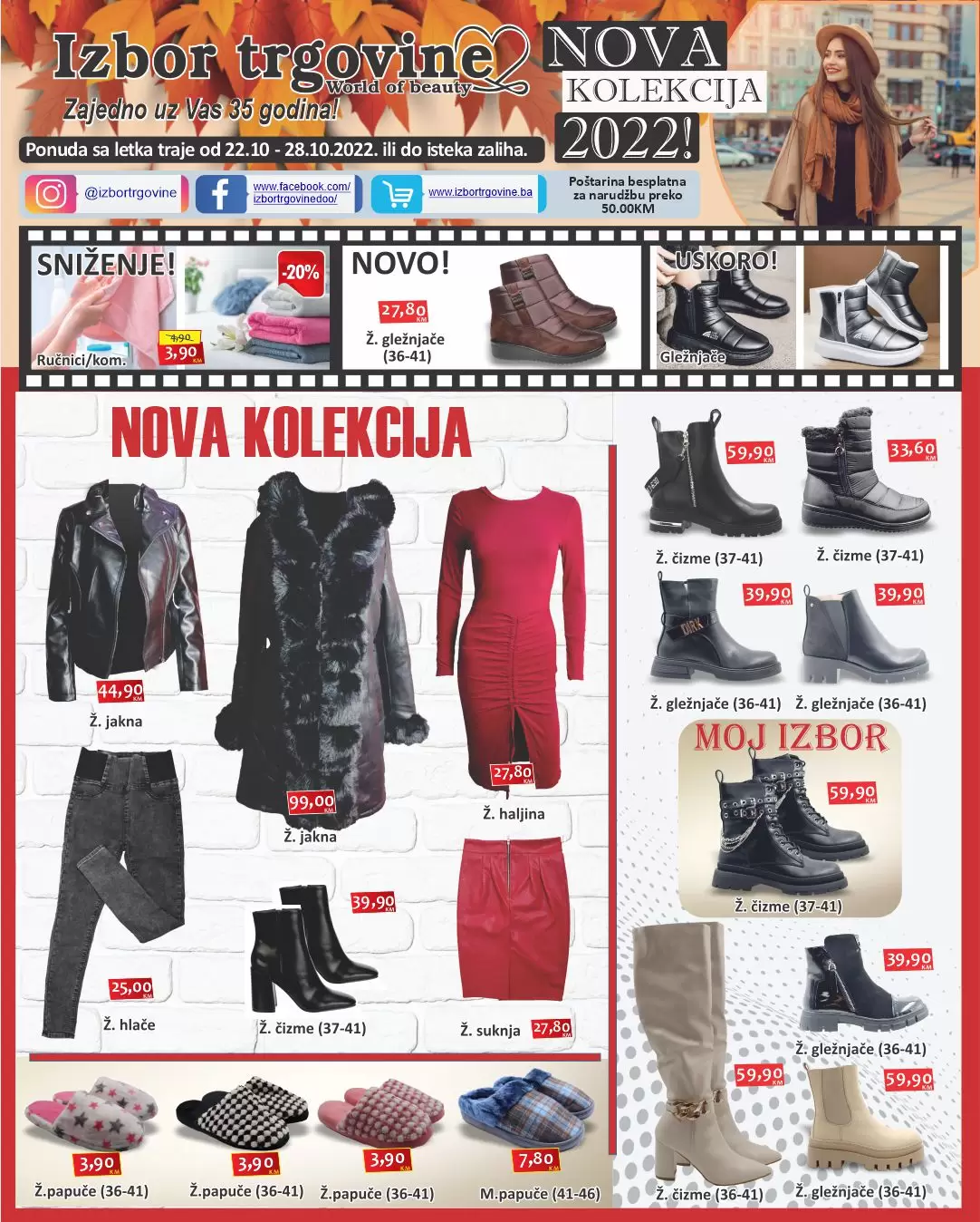 Izbor trgovine katalog 22-28.10.2022.