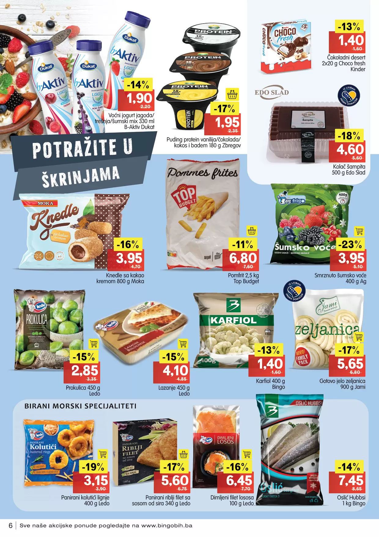 Bingo katalog SENZACIJA▷SNIŽENJE do 48% - akcija 18-30.10.2022.