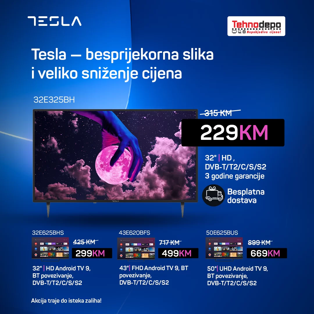Tehnodepo NAJNIŽE CIJENE TELEVIZORA