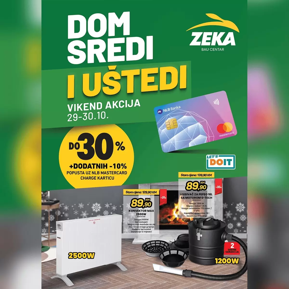 Zeka Vikend akcija 20-30.10.2022.