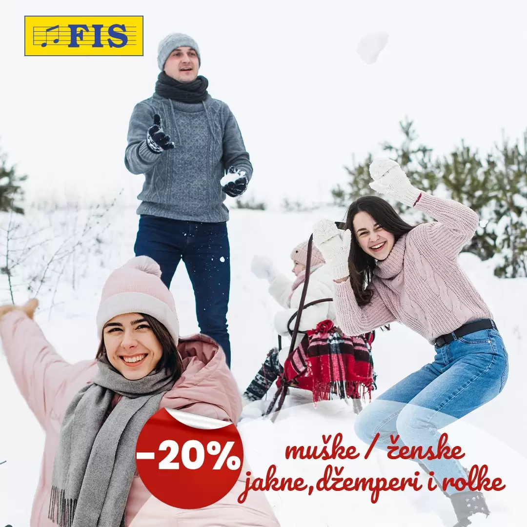 Fis PREDSEZONSKI POPUST - Odlična ušteda 28.10-4.11.2022. 