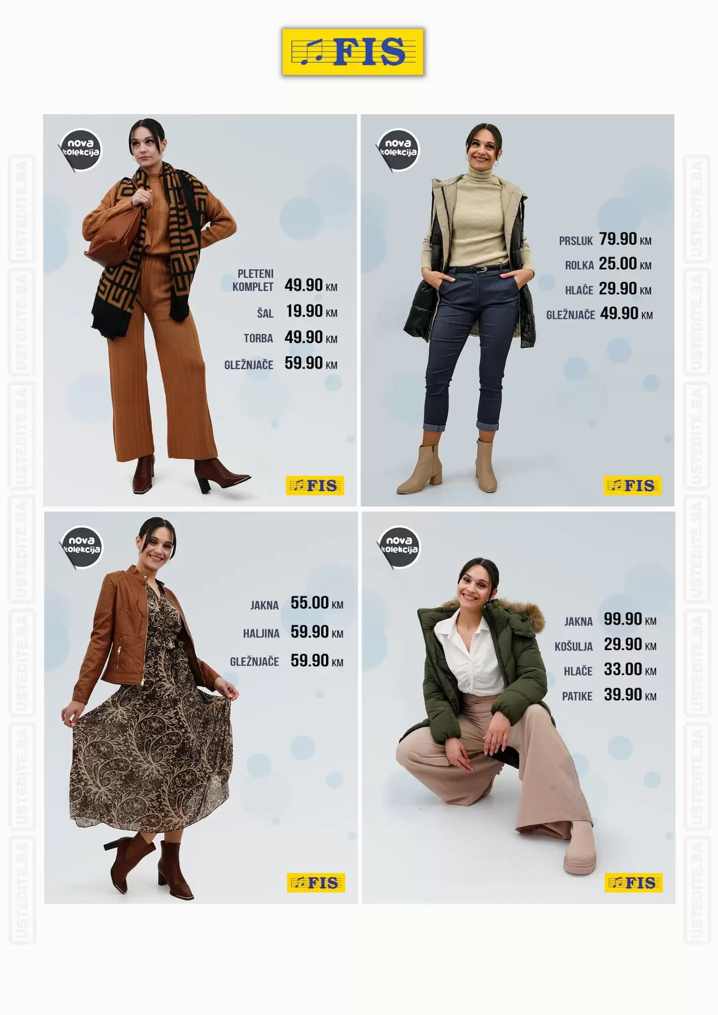 Fis NOVA KOLEKCIJA odjeće NOVEMBAR 2022