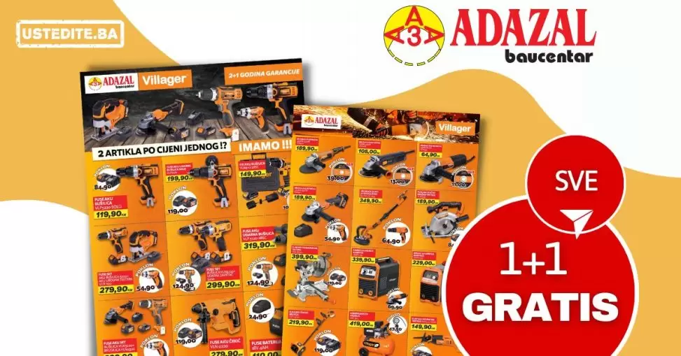 Adazal katalog VILLAGER 🔥 1+1 GRATIS