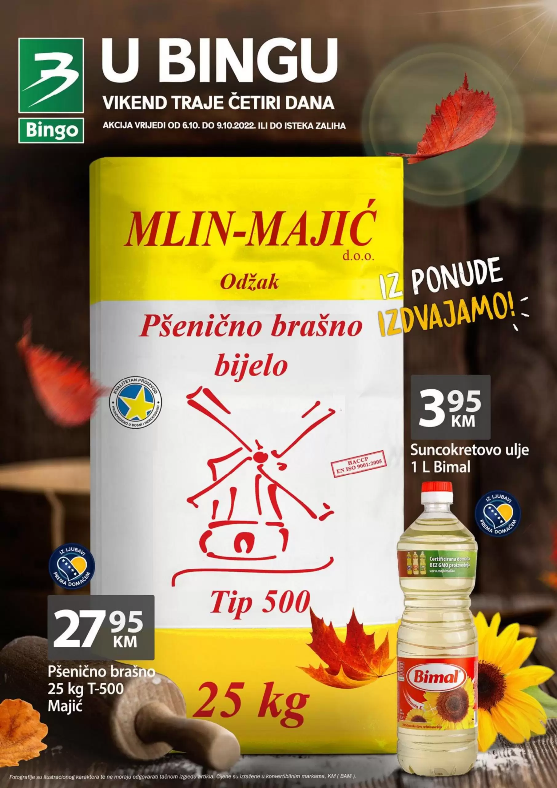 Bingo vikend akcija 👑 SNIŽENJE do 58%  - katalog 6-9.10.2022. 