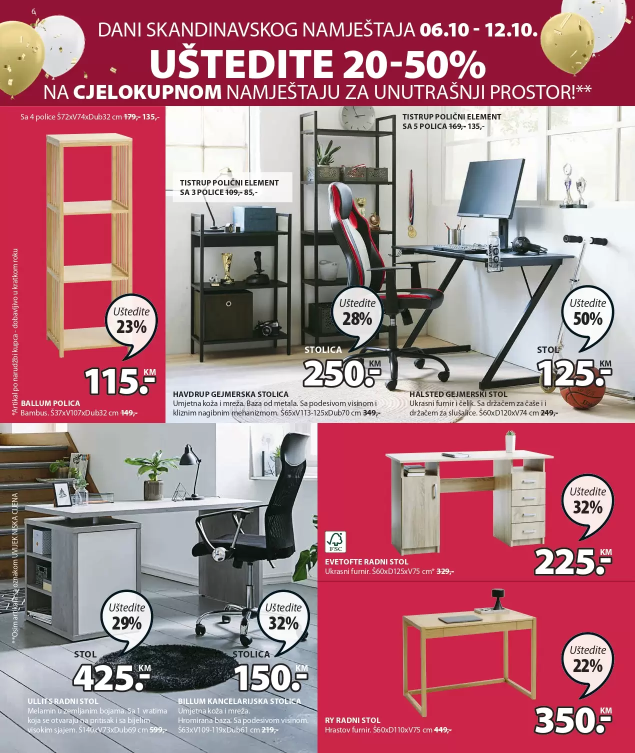 JYSK katalog🎈LUDO NISKE CIJENE - SNIŽENJE 6-19.10.2022.