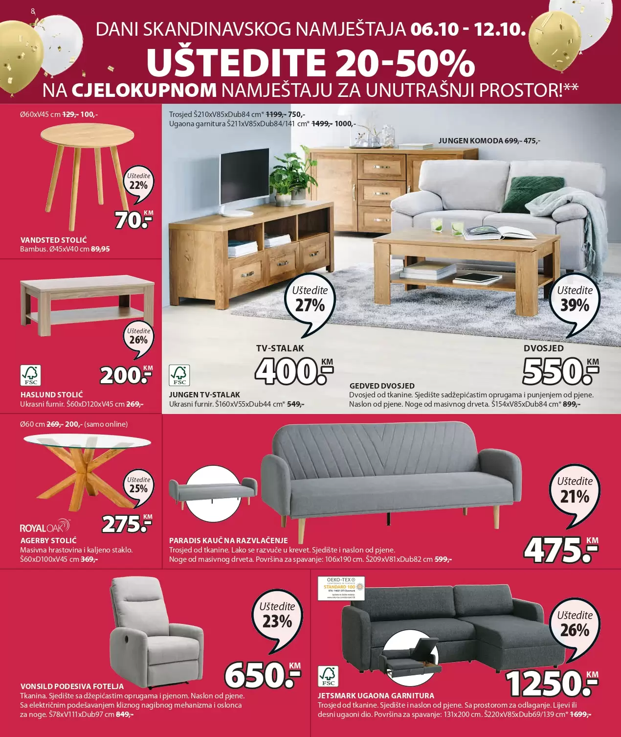 JYSK katalog🎈LUDO NISKE CIJENE - SNIŽENJE 6-19.10.2022.