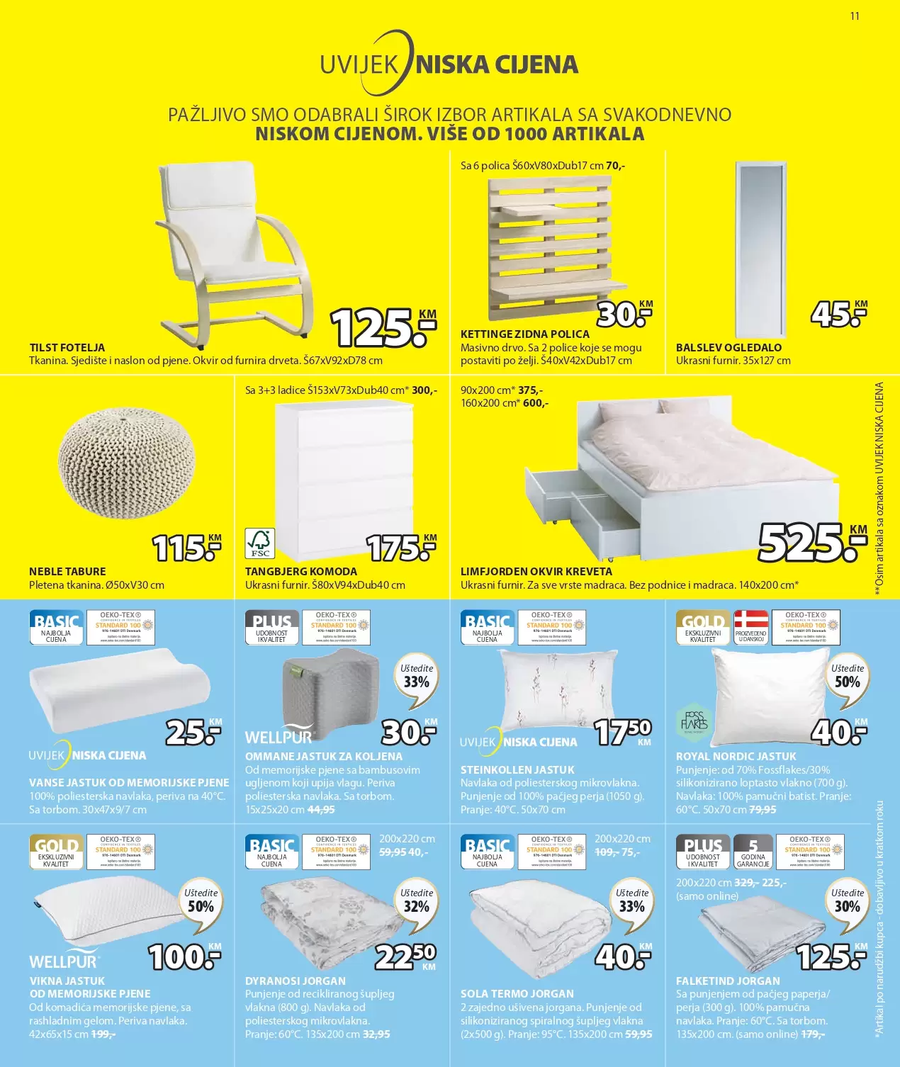 JYSK katalog🎈LUDO NISKE CIJENE - SNIŽENJE 6-19.10.2022.