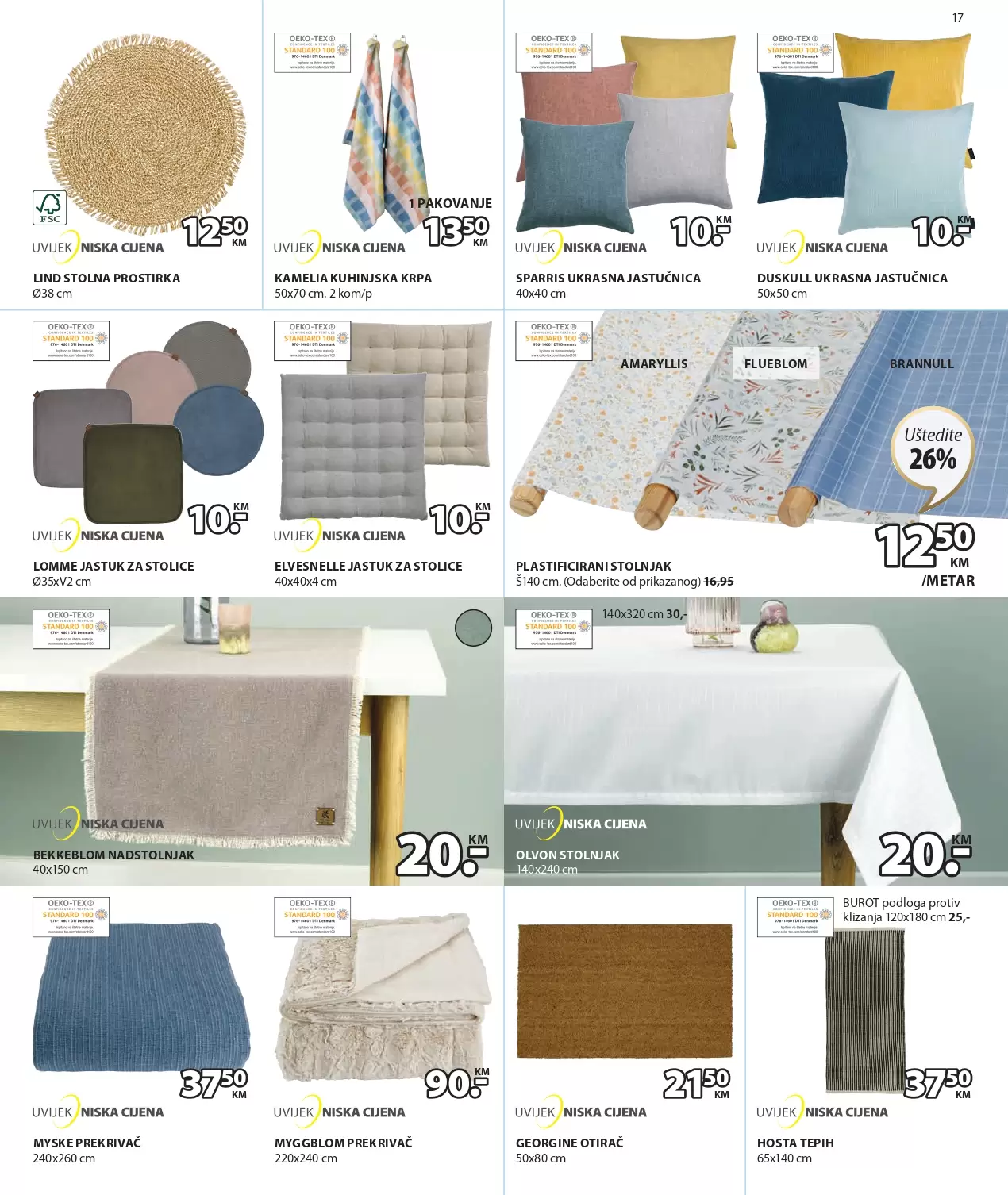 JYSK katalog🎈LUDO NISKE CIJENE - SNIŽENJE 6-19.10.2022.