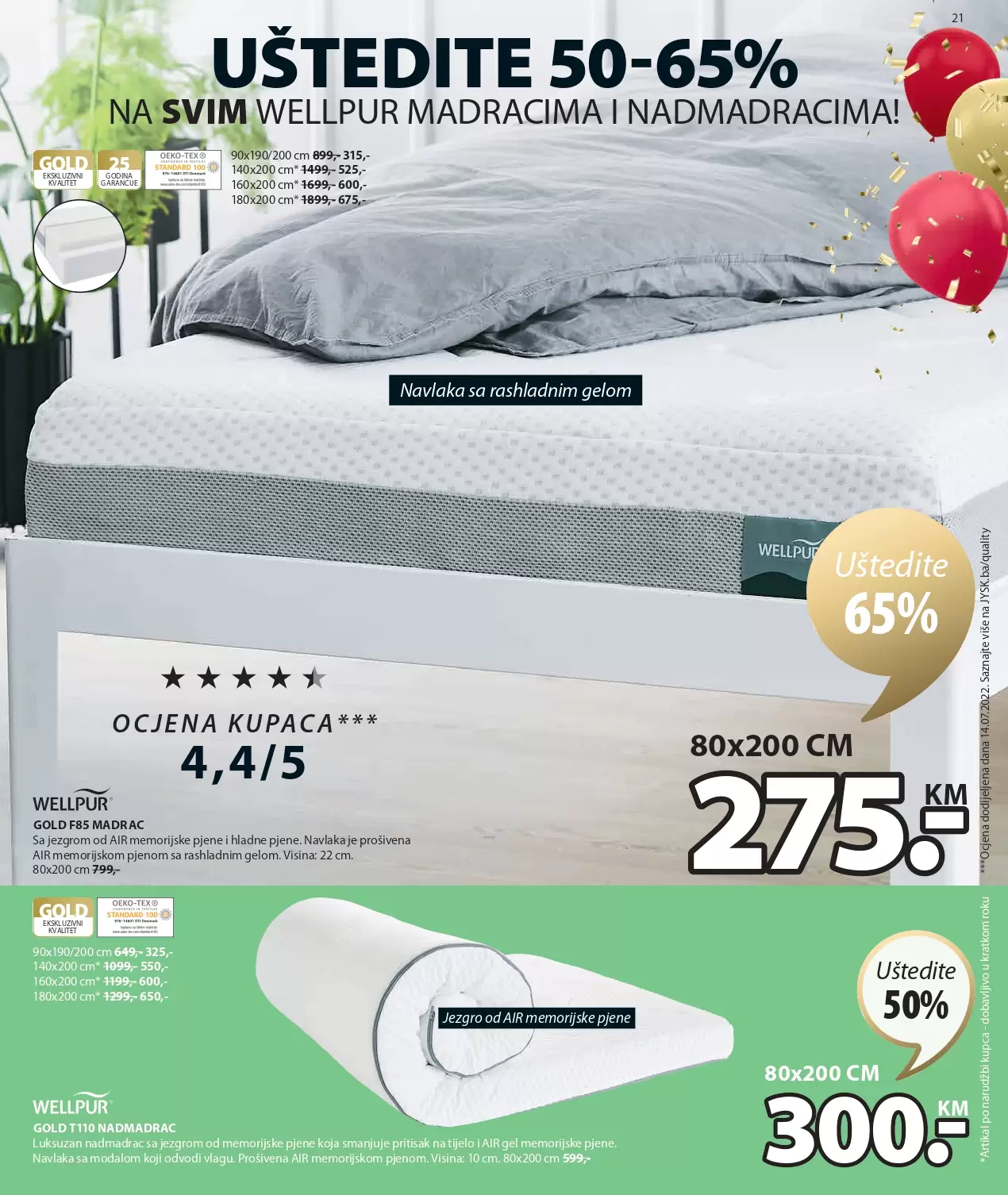 JYSK katalog🎈LUDO NISKE CIJENE - SNIŽENJE 6-19.10.2022.