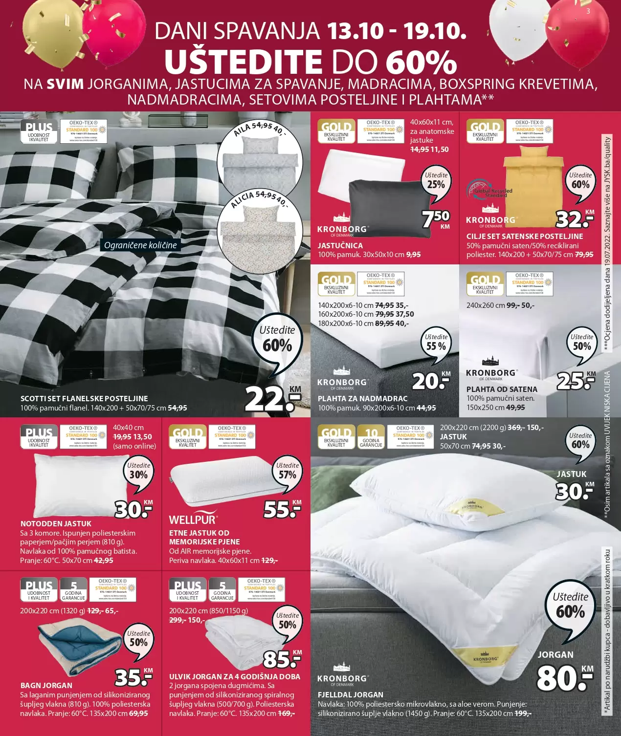 JYSK letak LUDO NISKE CIJENE Jysk katalog snizenja 13-26.10.2022.