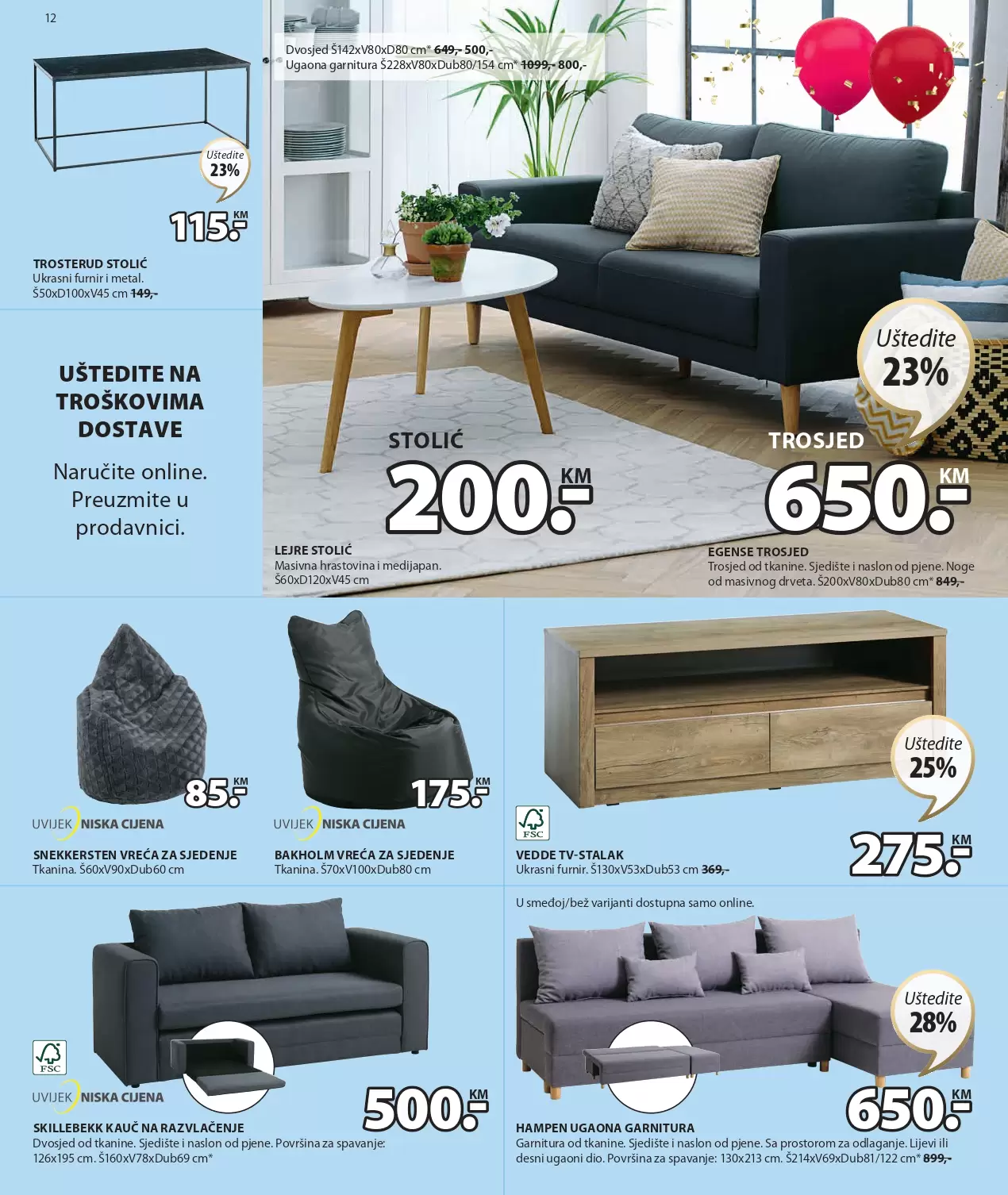 JYSK letak LUDO NISKE CIJENE Jysk katalog snizenja 13-26.10.2022.