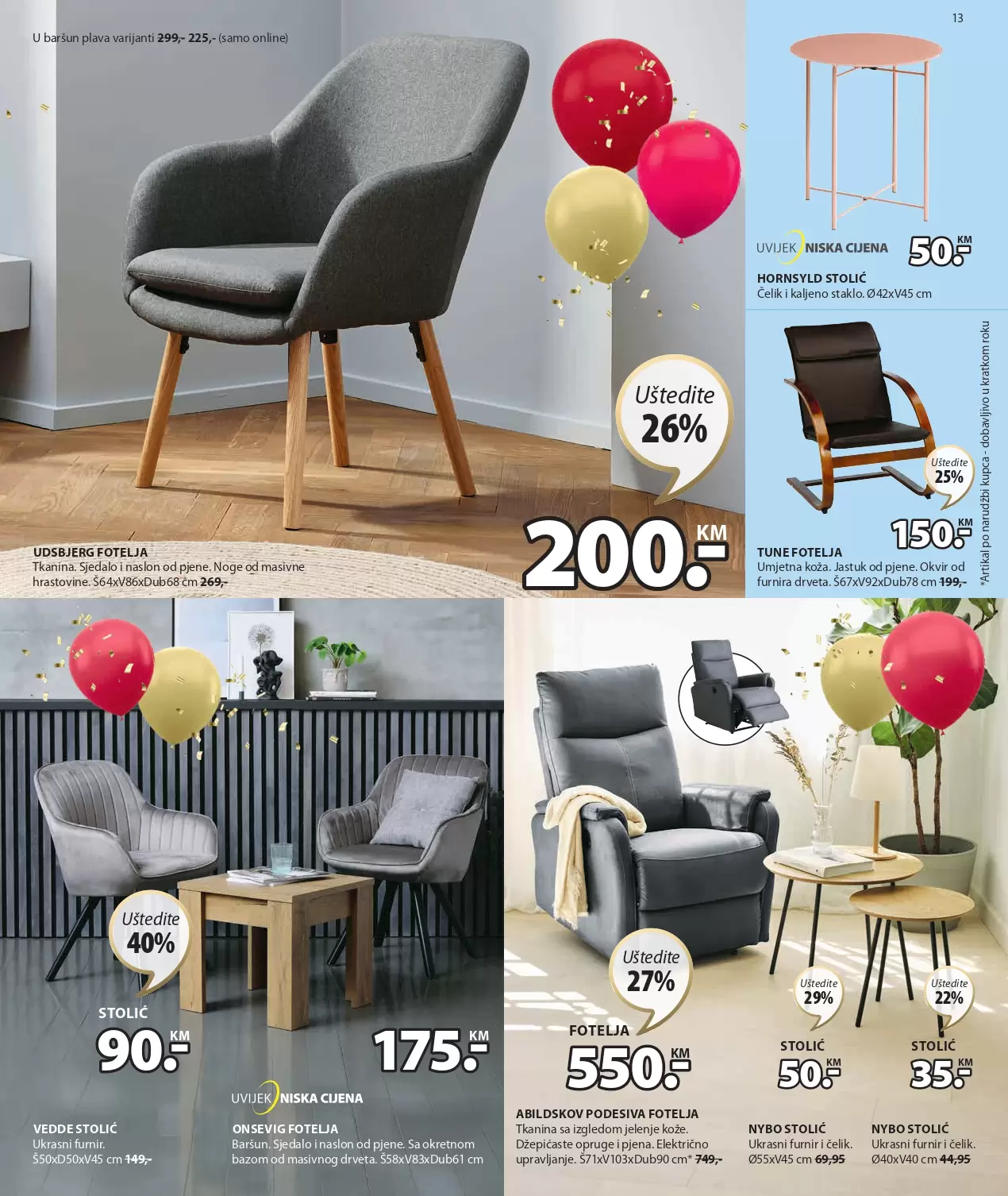 JYSK letak LUDO NISKE CIJENE Jysk katalog snizenja 13-26.10.2022.