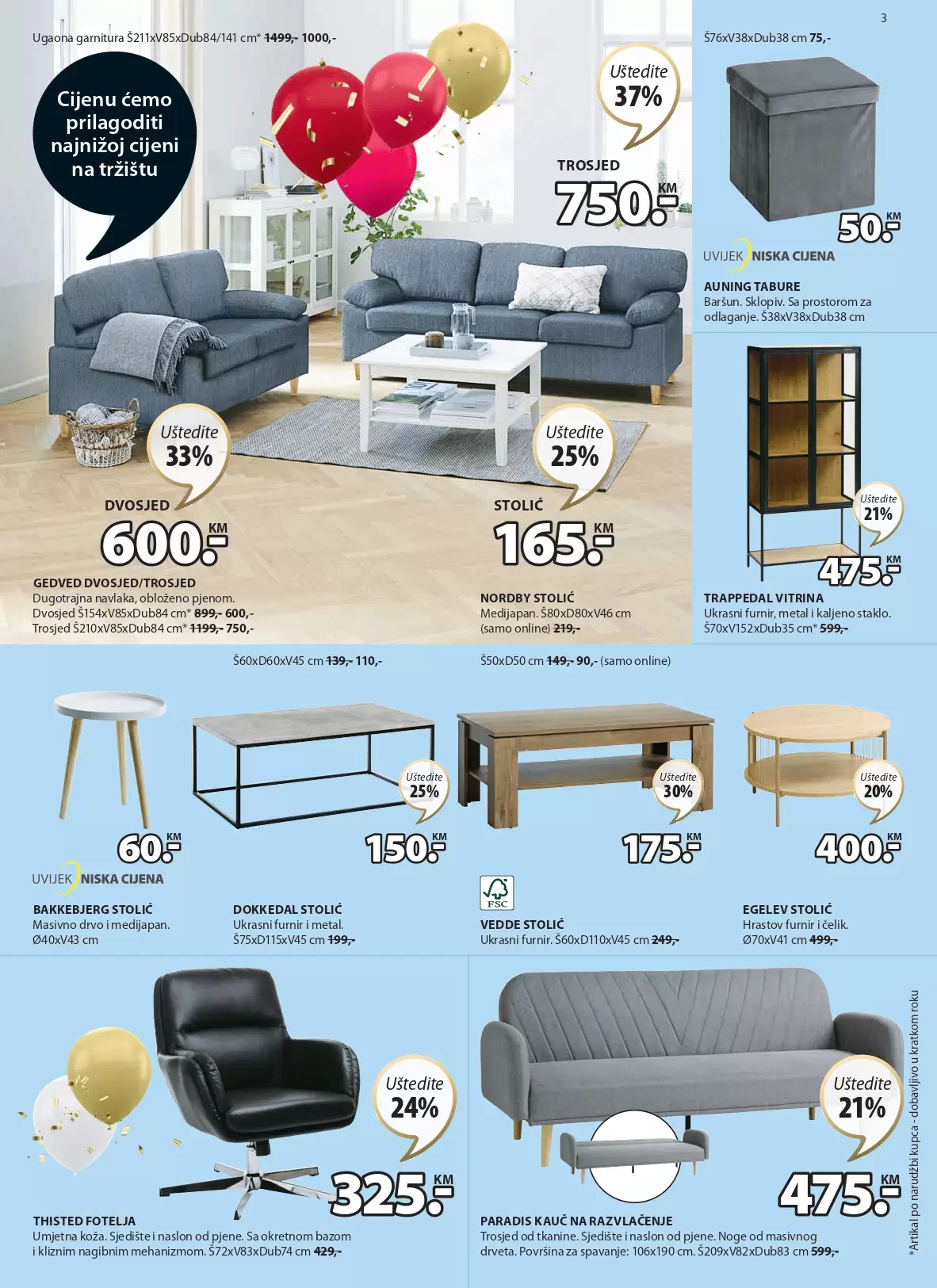 Jysk katalog NOVEMBAR - akcija sniženja 27.20-9.11.2022.