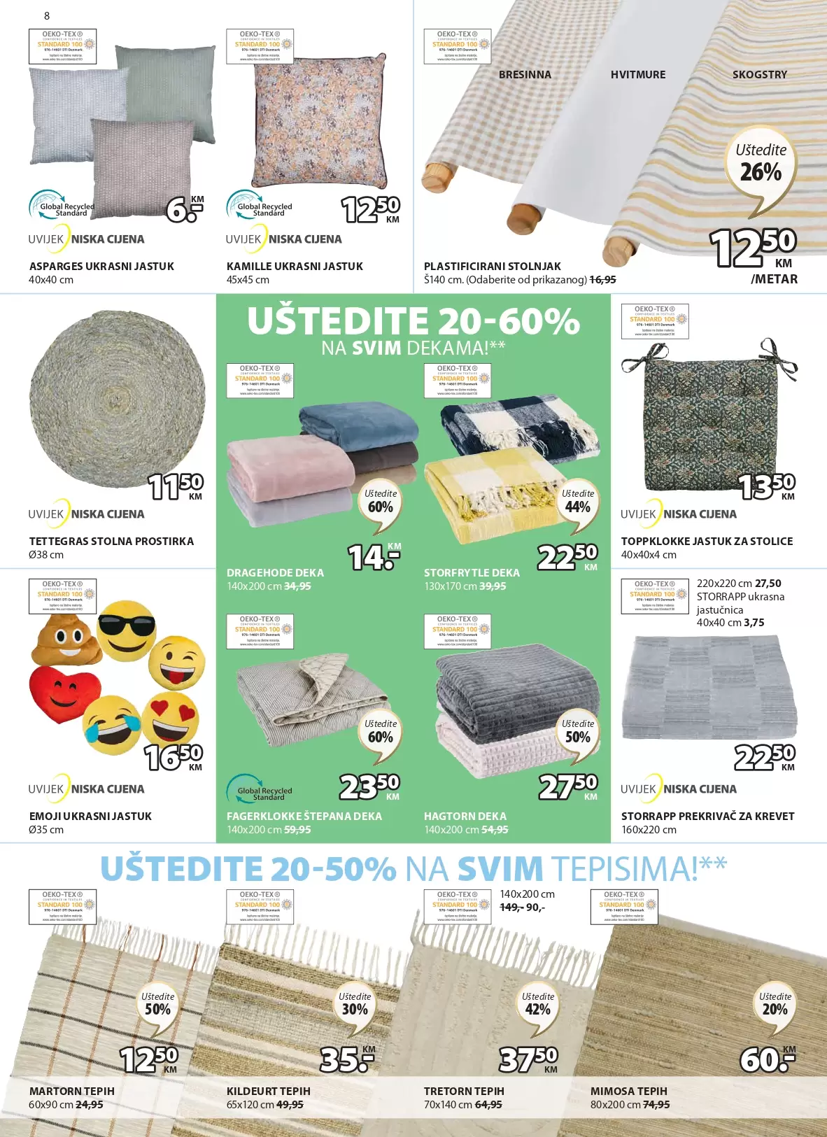 Jysk katalog NOVEMBAR - akcija sniženja 27.20-9.11.2022.
