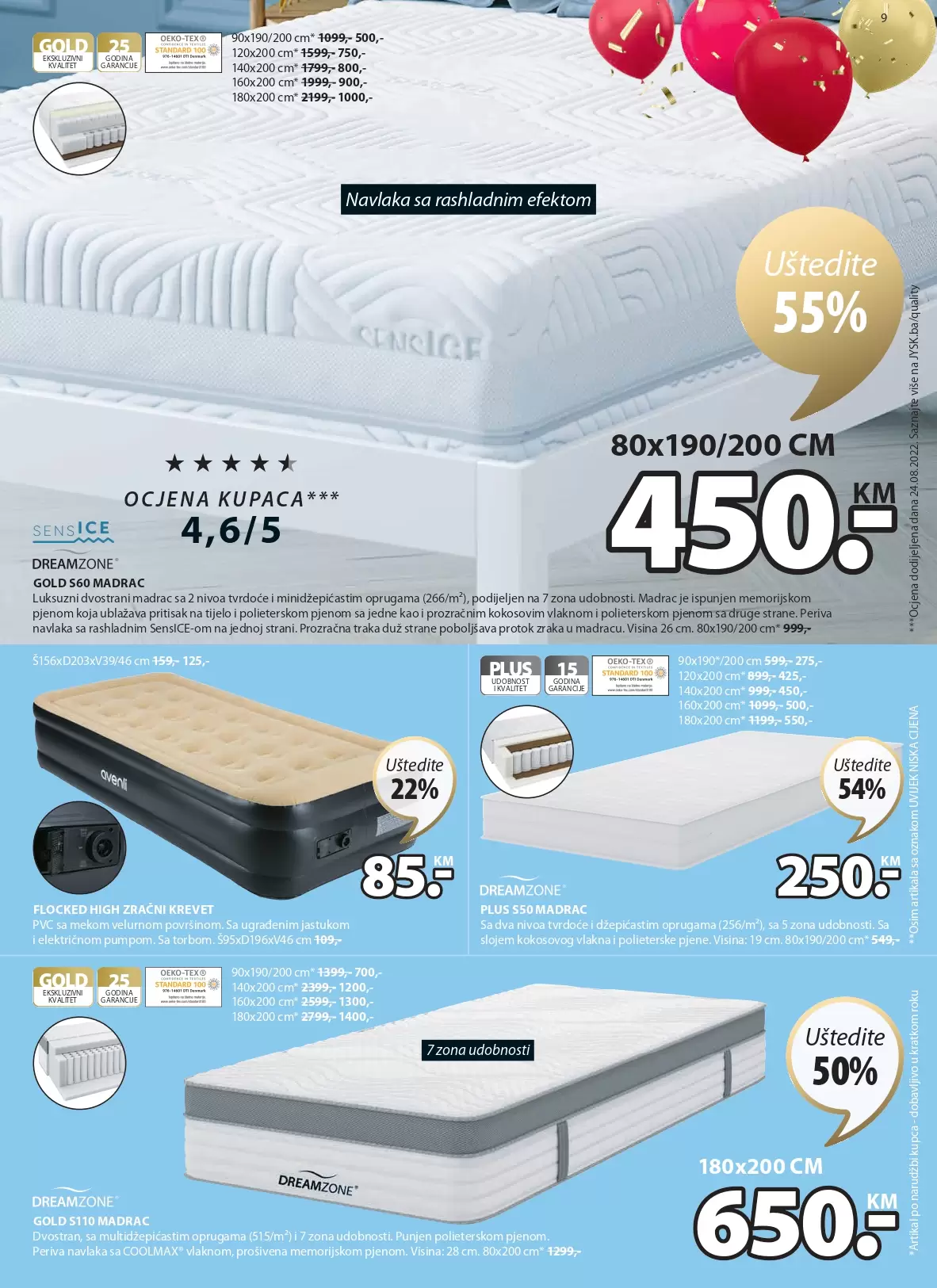 Jysk katalog NOVEMBAR - akcija sniženja 27.20-9.11.2022.