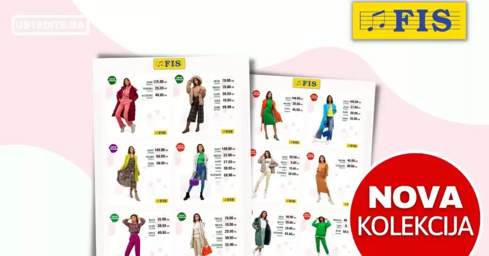 Fis nova kolekcija! Fis jakne, kaputi!